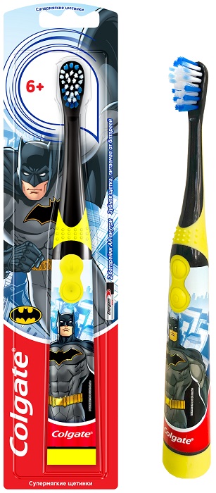 Электрическая зубная щетка Colgate Sonic "Batman";