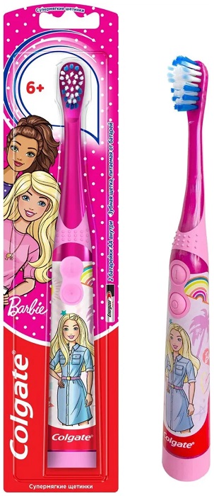 Электрическая зубная щетка Colgate Sonic "Barbie";