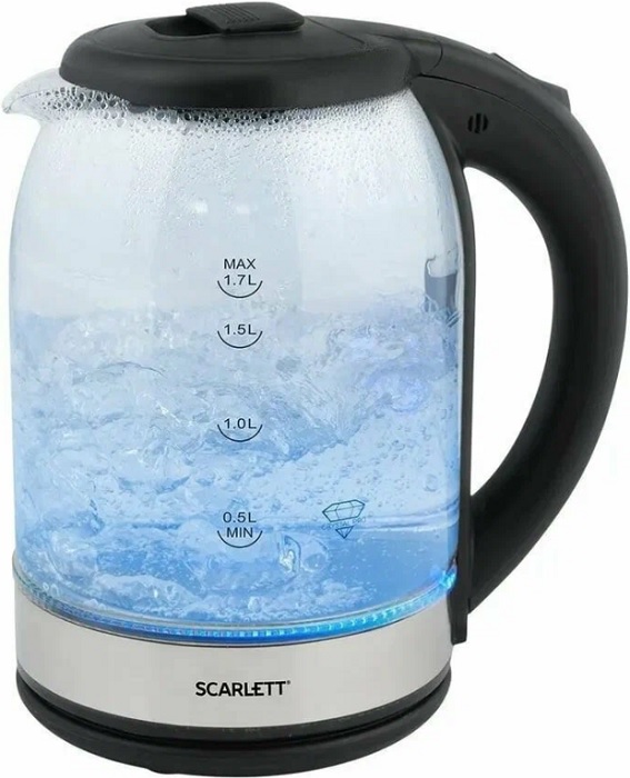 Электрочайник Scarlett SC-EK27G10; 1800 Вт; 1.7