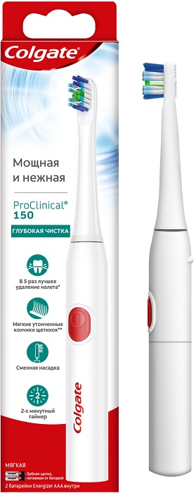 Электрическая зубная щетка Colgate Pro Clinical