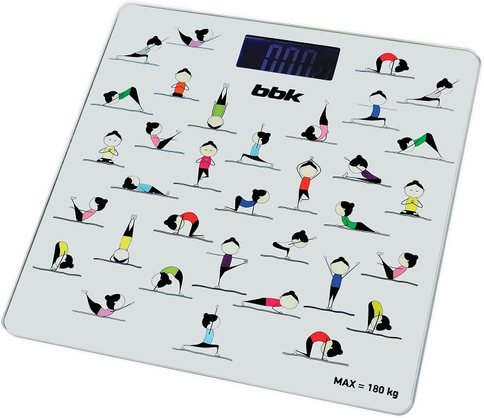 Весы напольные BBK BCS3003G White; 180