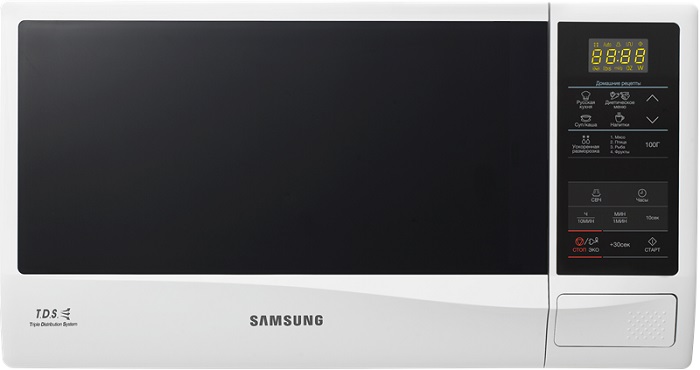 Микроволновая печь Samsung ME83KRW-2/BW; 800/1150 Вт;