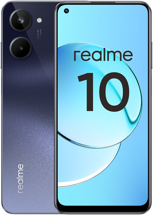 Смартфон Realme 10 4/128Гб Rush Black