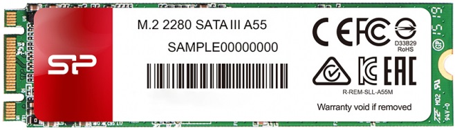 SSD-накопитель M.2 256Гб Silicon Power A55