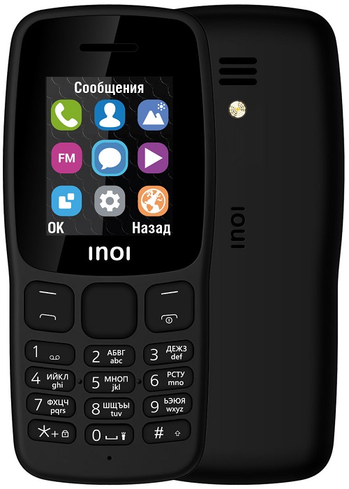 Мобильный телефон INOI 101 Black (4660042757698);