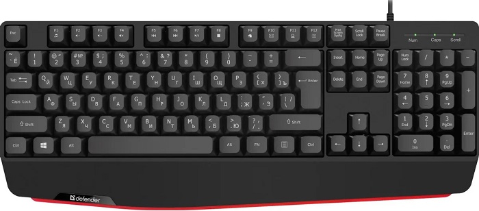 Клавиатура Defender Atom HB-546 (45546); мембранная;