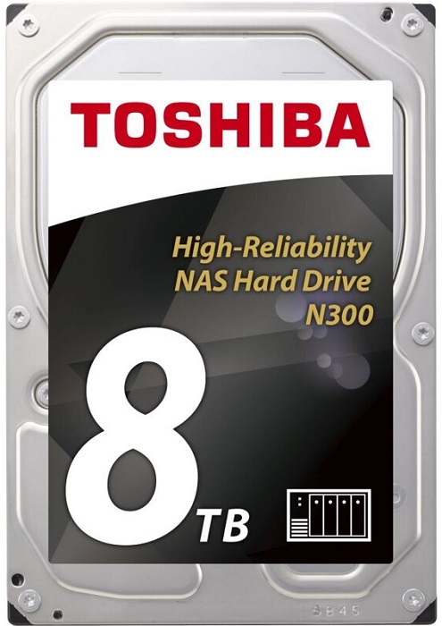 Жесткий диск 3.5" 8Тб Toshiba N300