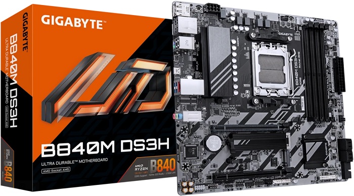 Материнская плата AMD B840 Gigabyte B840M