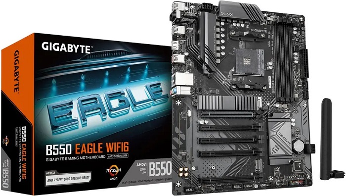 Материнская плата AMD B550 Gigabyte B550