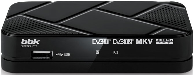 Цифровой ресивер DVB-T2 BBK (SMP023HDT2 (B));