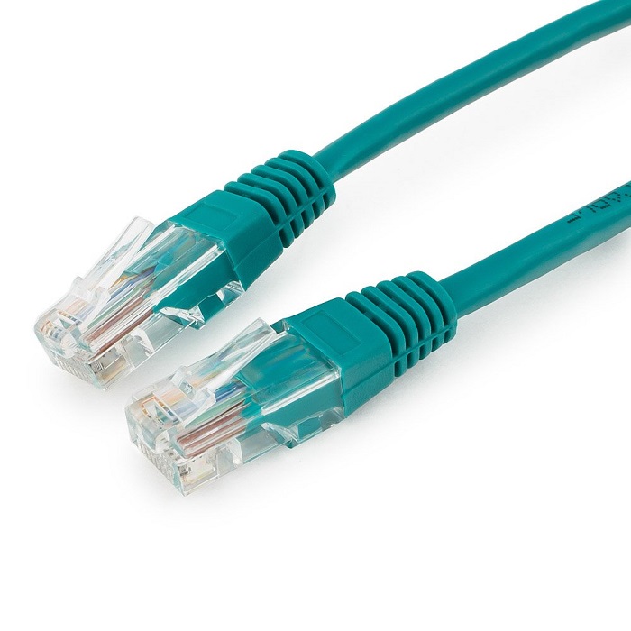 Патч-корд Cablexpert (PP12-1M/G); RJ-45; UTP 5e;