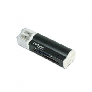 Карт-ридер USB Human Friends Lighter Black;