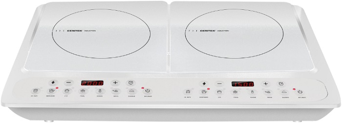 Настольная плита Centek CT-1514 White; 2000/1500