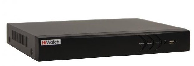 IP-регистратор 8-канальный HiWatch DS-N308/2P(B); 8 Мп;