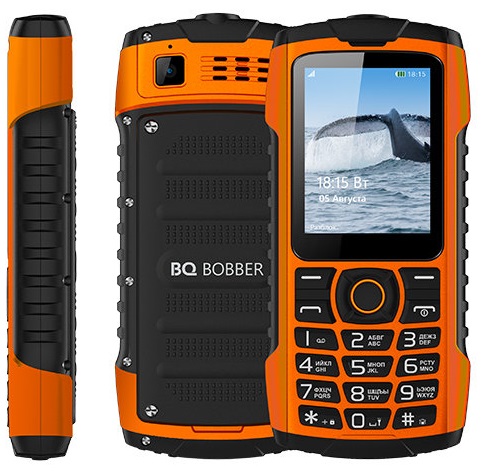 Мобильный телефон BQ Bobber Orange (BQ-2439);