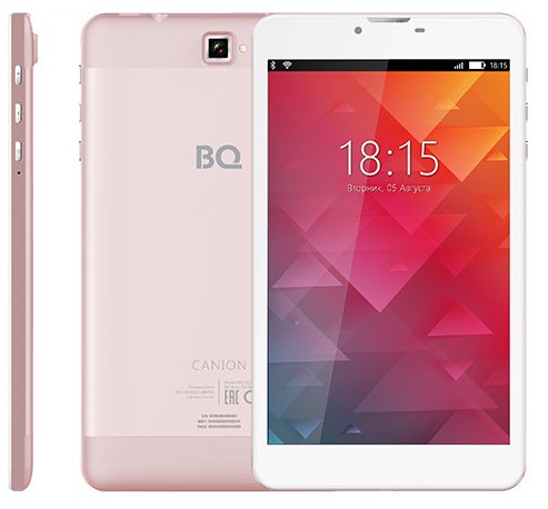 Планшет 7" BQ Canion Rose Gold