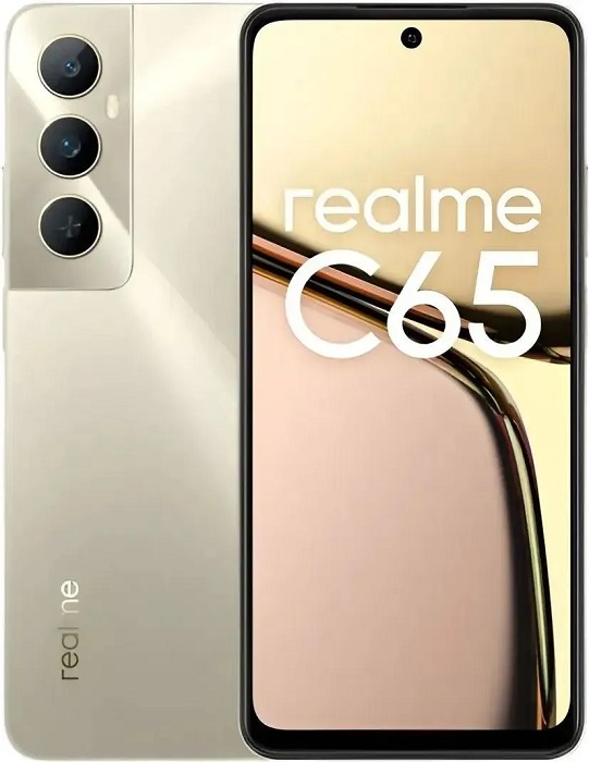 Смартфон Realme C65 8/256Гб Gold (RMX3910);