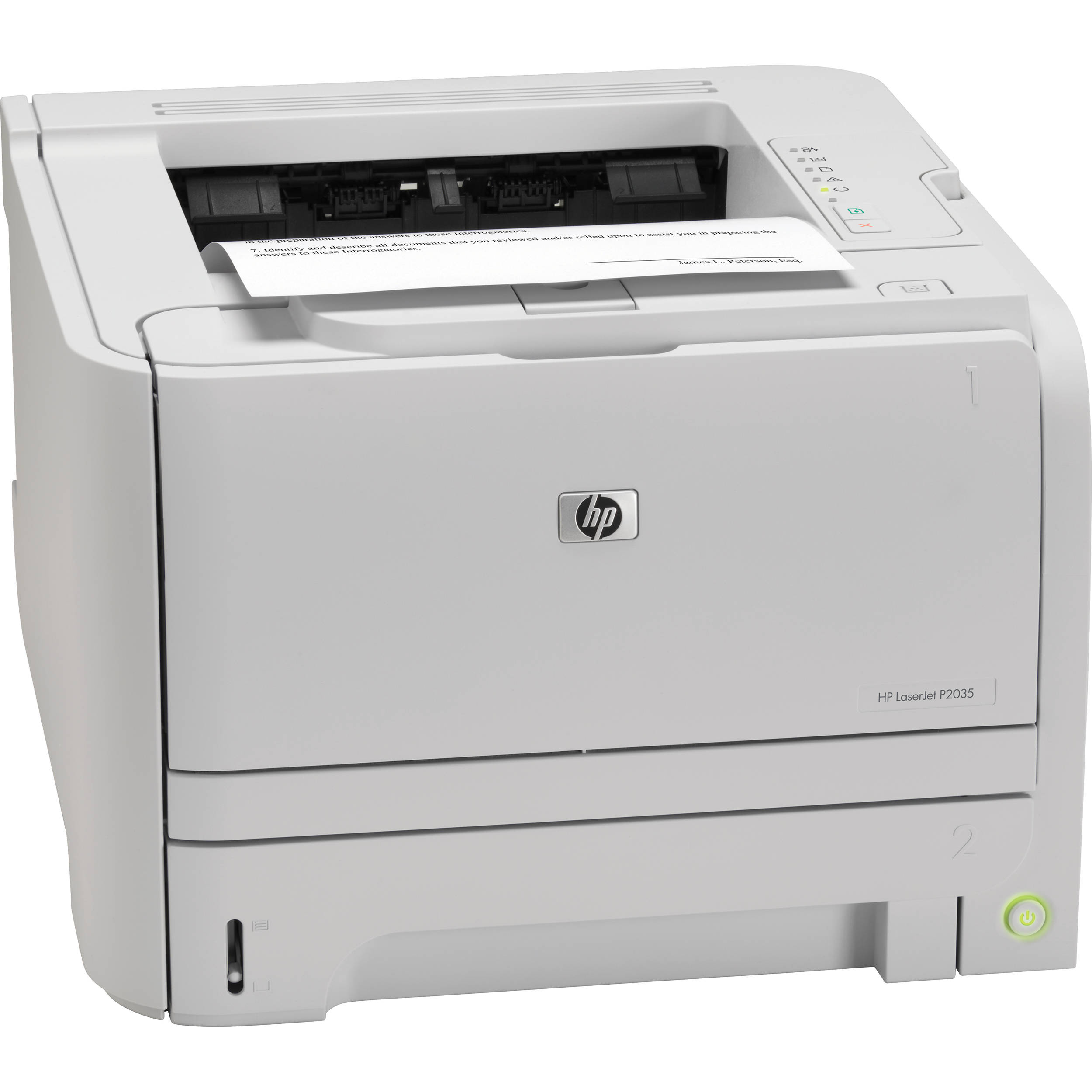 Принтер HP LaserJet P2035 (CE461A); 1200x1200