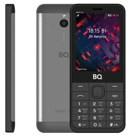 Мобильный телефон BQ SwiftXL Dark Grey