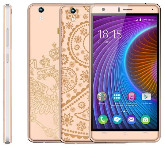 Смартфон BQ Nice2 Gold (BQ-5503); 5.5"IPS(1280x720);