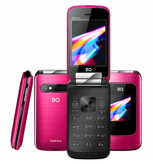 Мобильный телефон BQ Shell Duo Pink