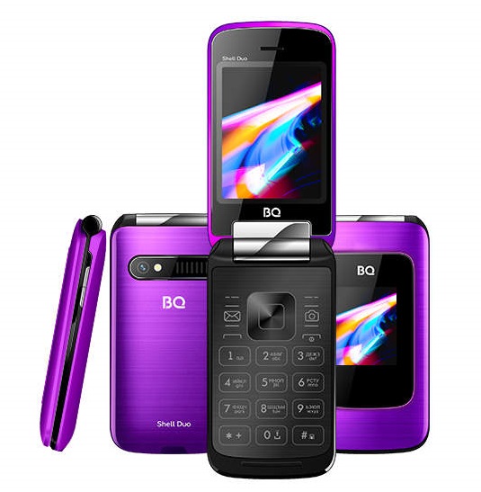 Мобильный телефон BQ Shell Duo Purple