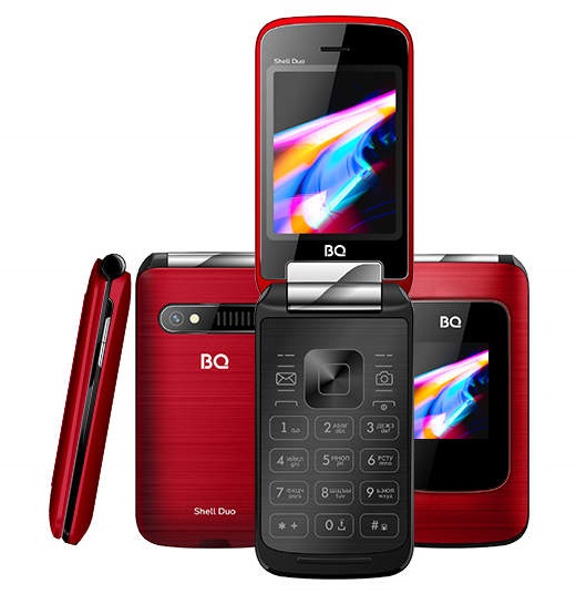 Мобильный телефон BQ Shell Duo Red