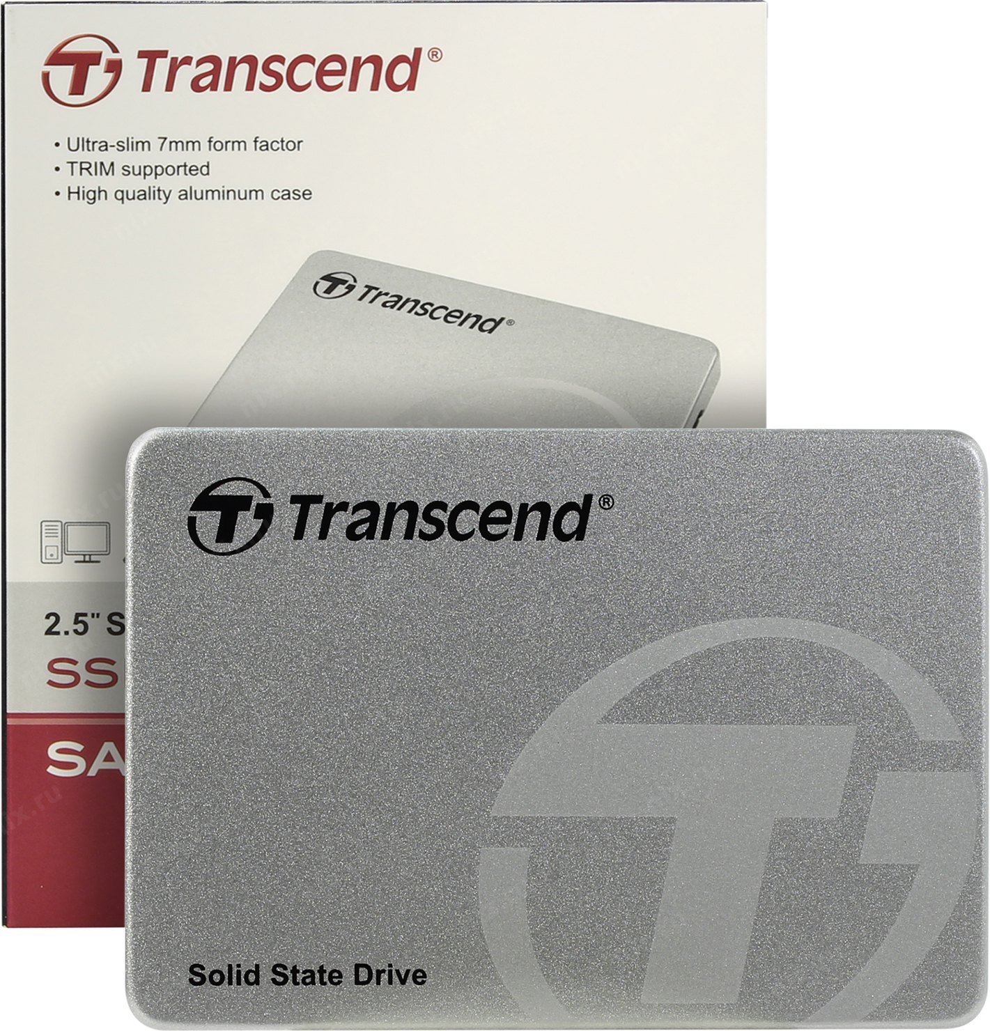 SSD-накопитель 2.5" 120Гб Transcend 220S (TS120GSSD220S);