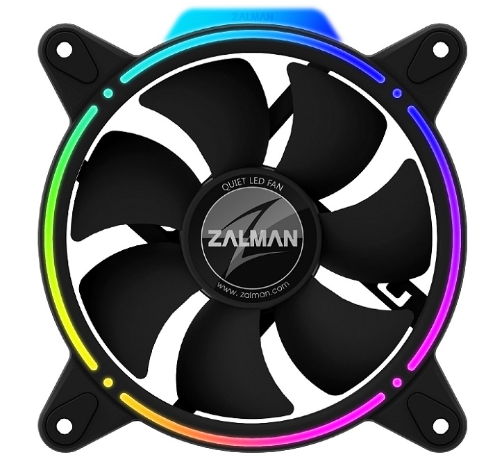 Вентилятор 120мм Zalman ZM-RFD120 RGB; гидродинамический;