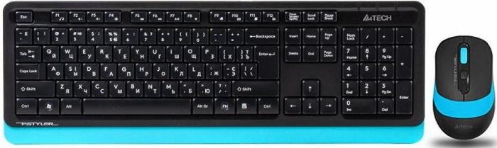 Комплект клавиатура + мышь A4Tech Fstyler