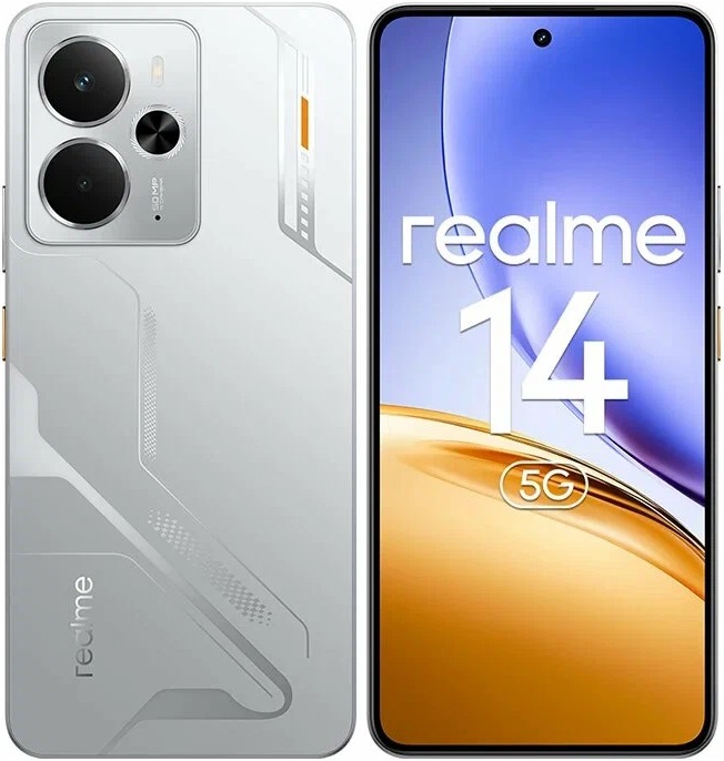 Смартфон Realme 14 5G 12/256Гб Silver