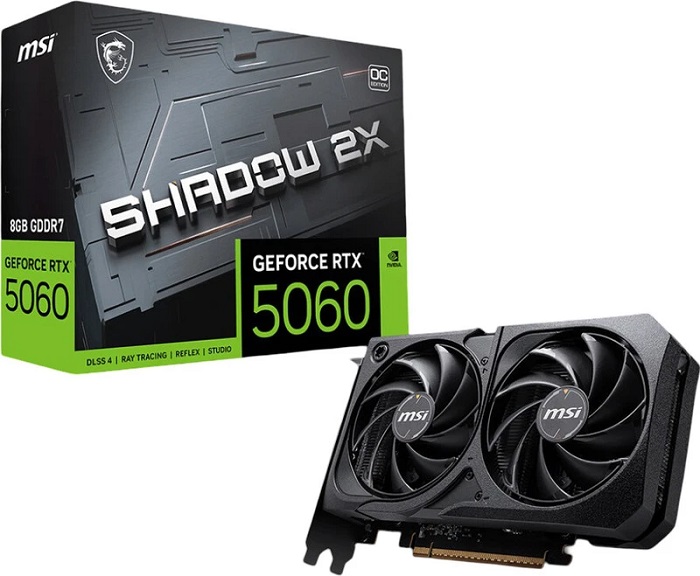 Видеокарта nVidia RTX 5060 MSI RTX