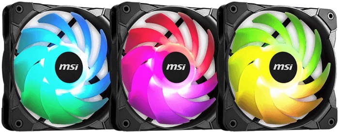 Вентилятор 120мм (набор 3 шт.) MSI