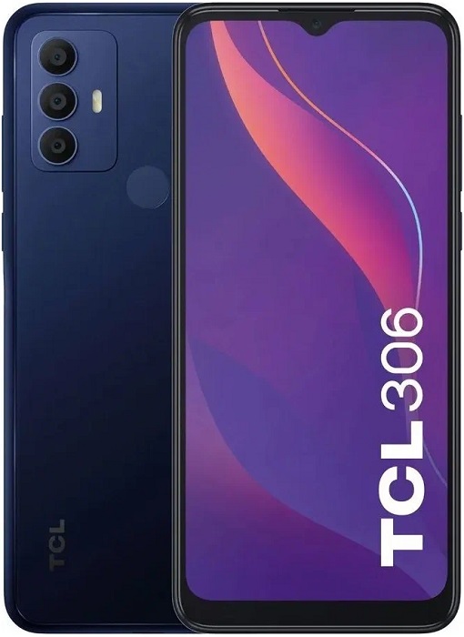 Смартфон TCL 306 3/32Гб Atlantic Blue