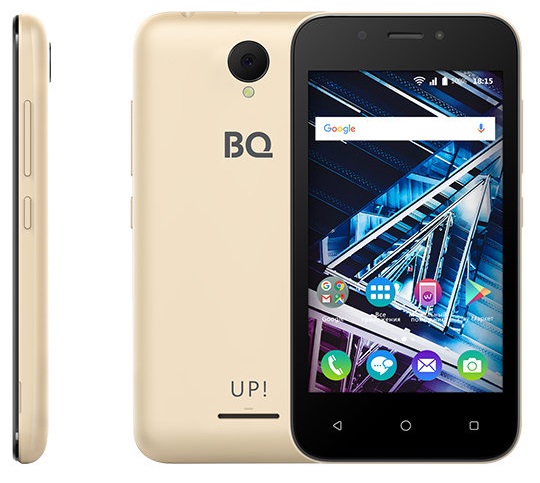 Смартфон BQ UP! 0.5/8Гб Gold (BQ-4028);