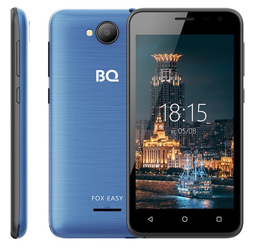 Смартфон BQ FoxEasy 0.5/8Гб Blue (BQ-4501G);