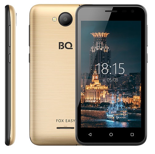 Смартфон BQ FoxEasy 0.5/8Гб Gold (BQ-4501G);