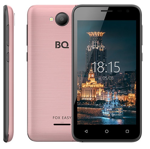 Смартфон BQ FoxEasy 0.5/8Гб Rose Gold
