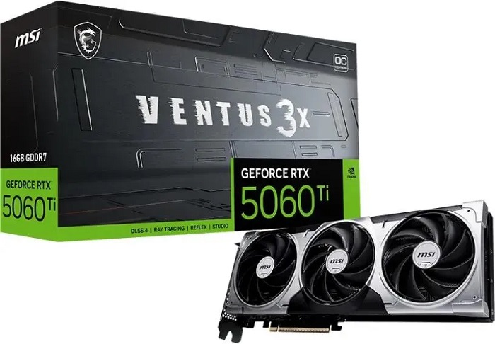Видеокарта nVidia RTX 5060Ti MSI RTX
