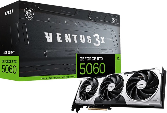 Видеокарта nVidia RTX 5060 MSI RTX