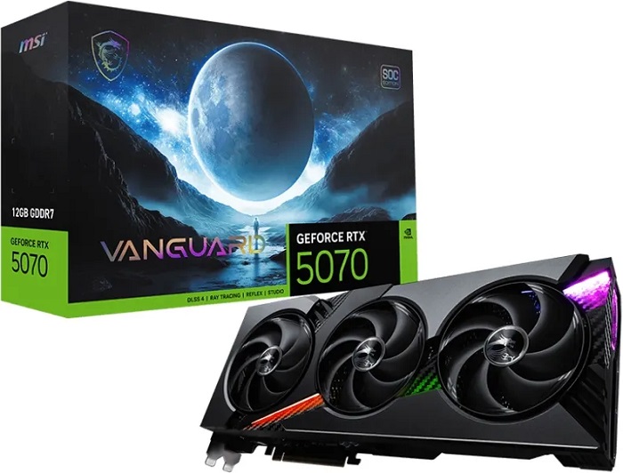 Видеокарта nVidia RTX 5070 MSI RTX