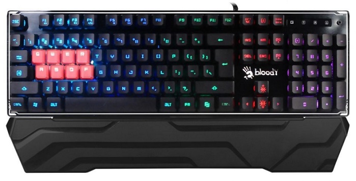 Клавиатура A4Tech Bloody B3370R; мембранно-механическая; LK