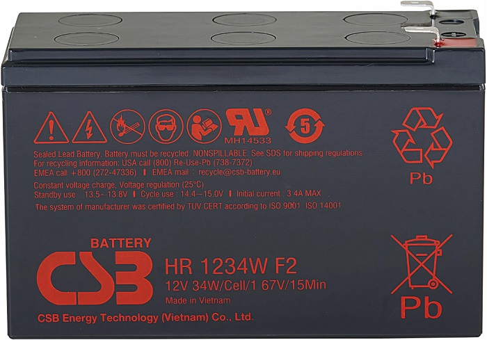Аккумуляторная батарея для ИБП CSB Battery