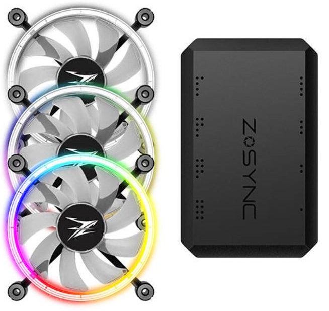 Вентилятор 120мм (набор 3 шт.+ контроллер