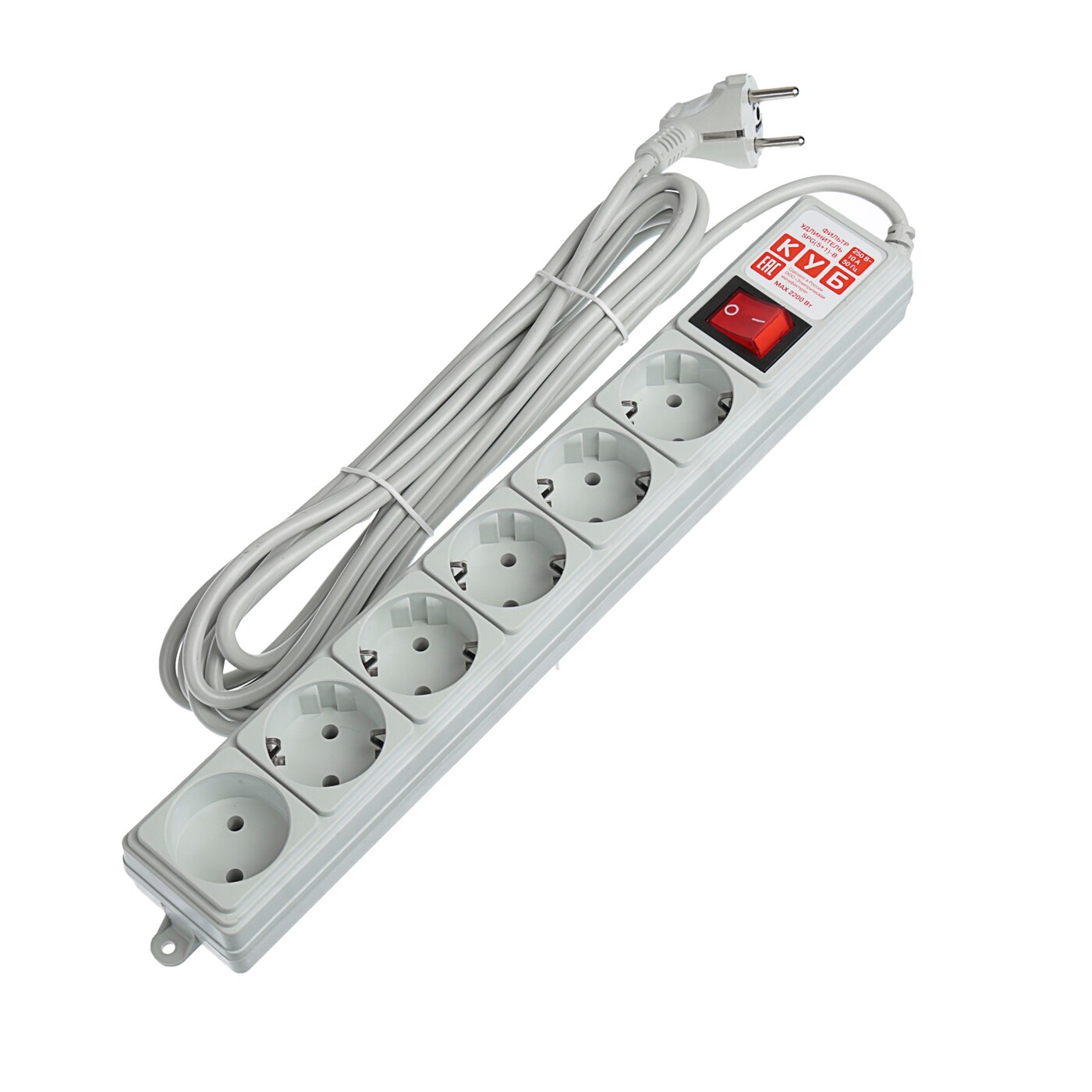 Сетевой фильтр 3 м PowerCube (SPG-B-10);