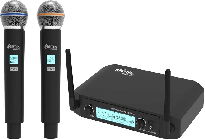 Микрофон Ritmix RWM-222 Black (RWM-222); 6
