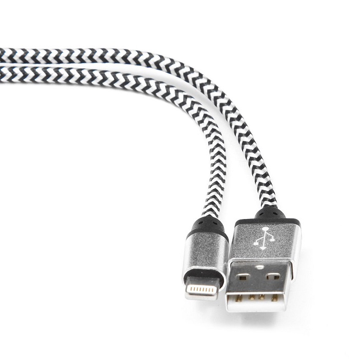 Кабель AM/Lightning Cablexpert (CC-ApUSB2sr1m); 1 м;