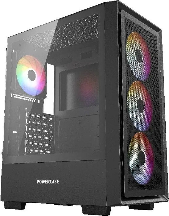 Корпус Powercase Mistral AY4B ARGB (CMAYB-A4);