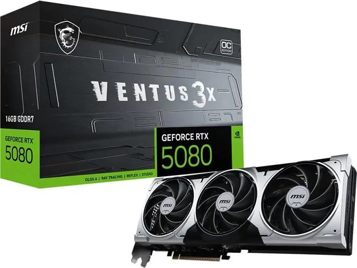 Видеокарта nVidia RTX 5080 MSI RTX
