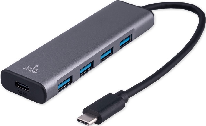 USB-хаб TypeC Gembird UHB-U3P7-02; 8 портов